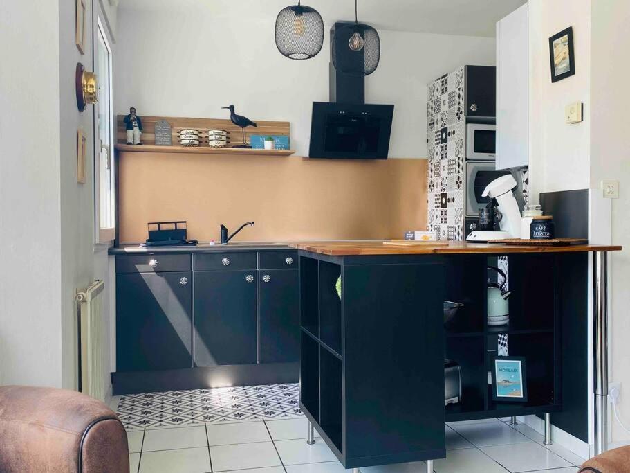 Apartament Voiles Sur Morlaix: Vue Port, 4 Personnes, Parking Zewnętrze zdjęcie