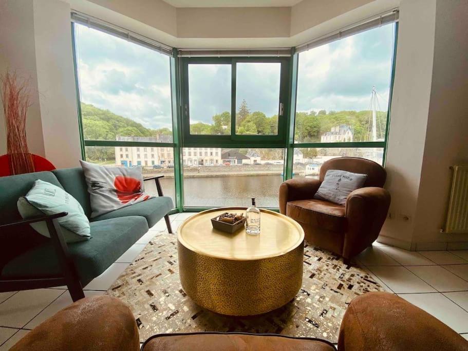 Apartament Voiles Sur Morlaix: Vue Port, 4 Personnes, Parking Zewnętrze zdjęcie
