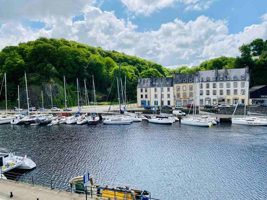 Apartament Voiles Sur Morlaix: Vue Port, 4 Personnes, Parking Zewnętrze zdjęcie