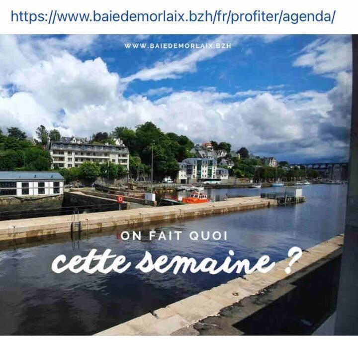 Apartament Voiles Sur Morlaix: Vue Port, 4 Personnes, Parking Zewnętrze zdjęcie